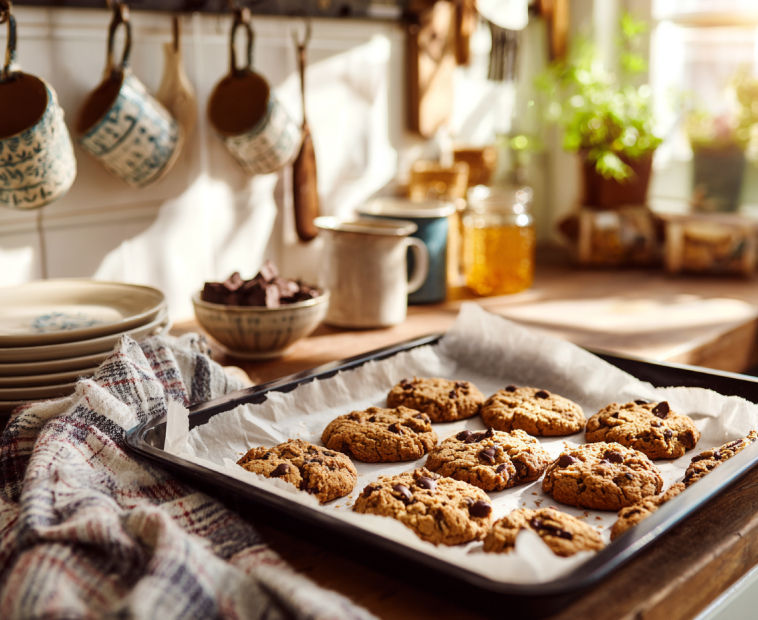 Печенье из кабачков с шоколадной крошкой