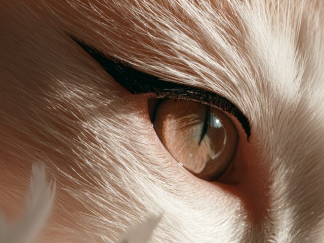 Тренды весны: кошачья стрелка и мягкий контур губ