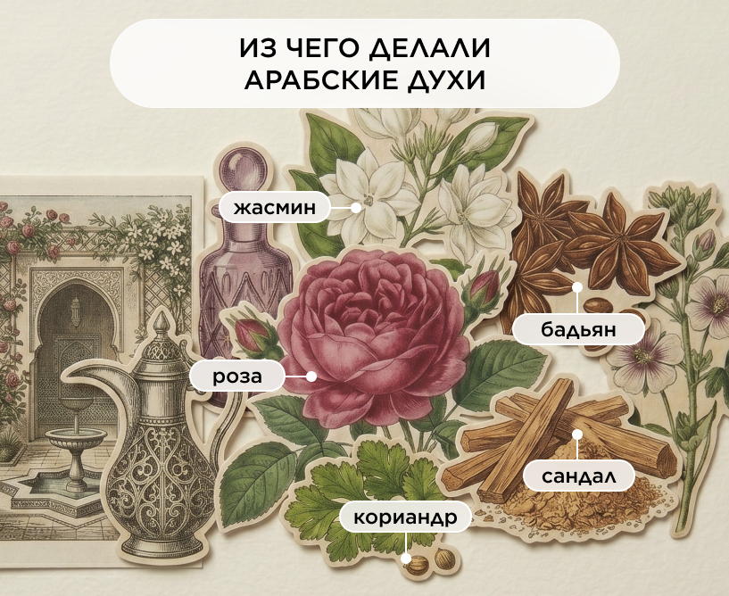 Из чего делали арабские духи