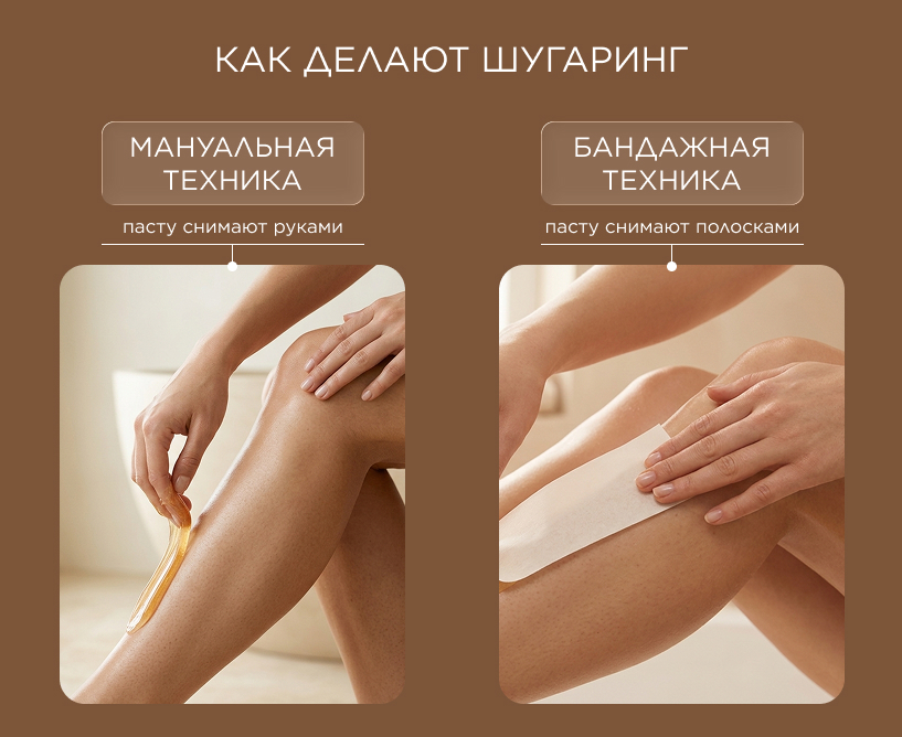 Как делают шугаринг
