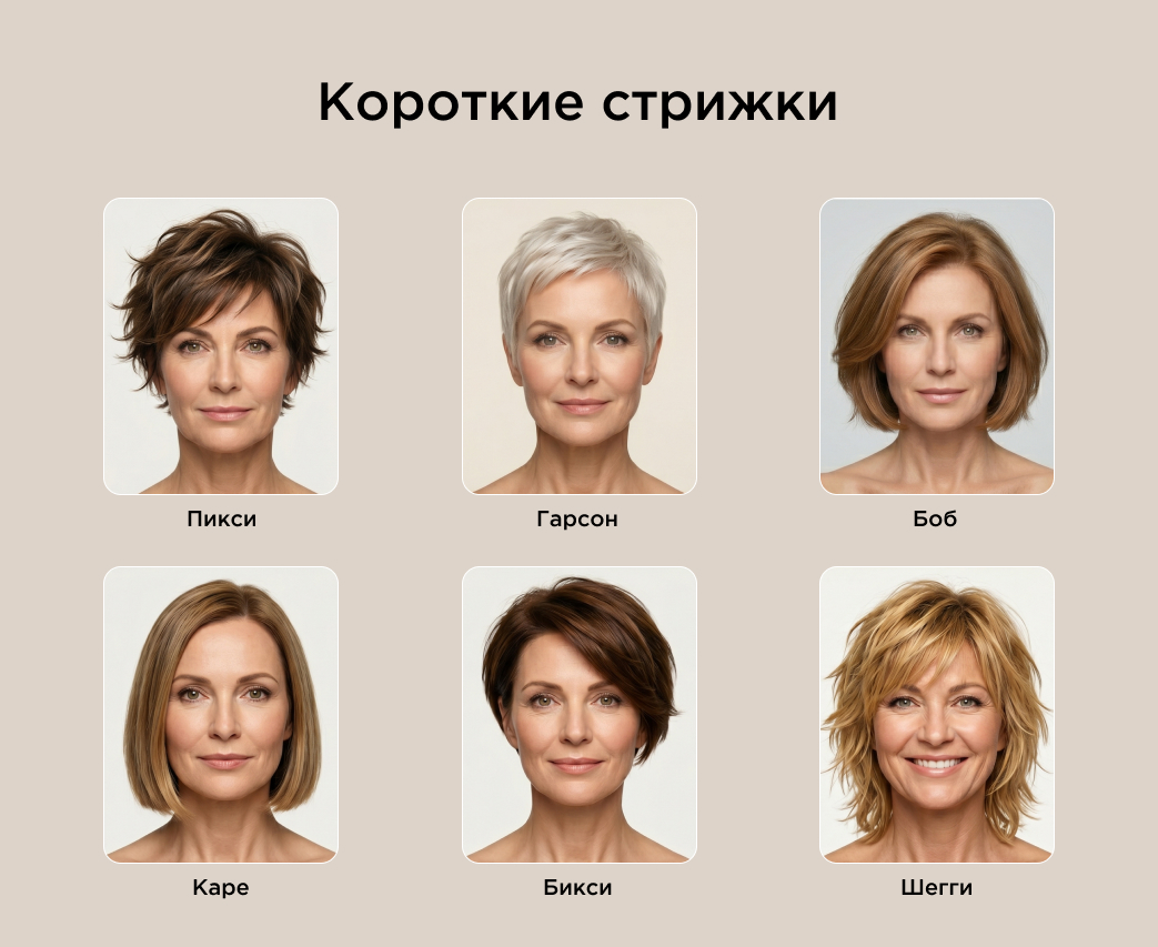 короткие стрижки
