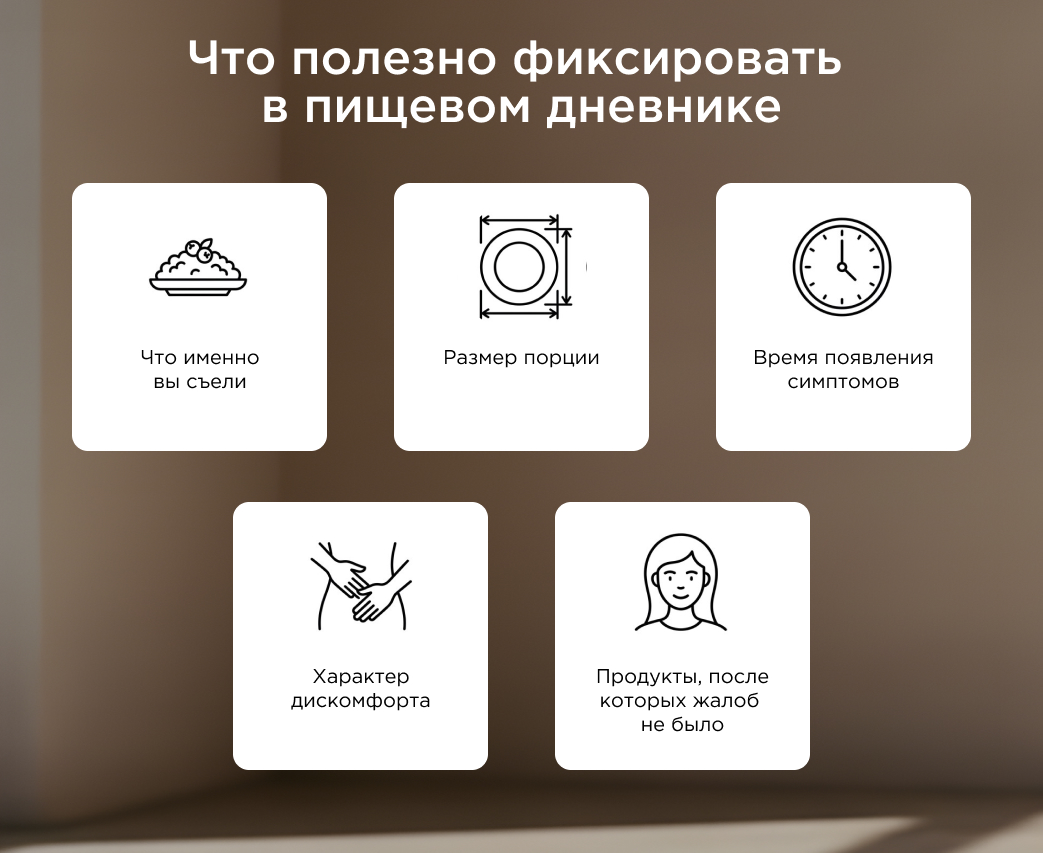 Что полезно фиксировать в пищевом дневнике
