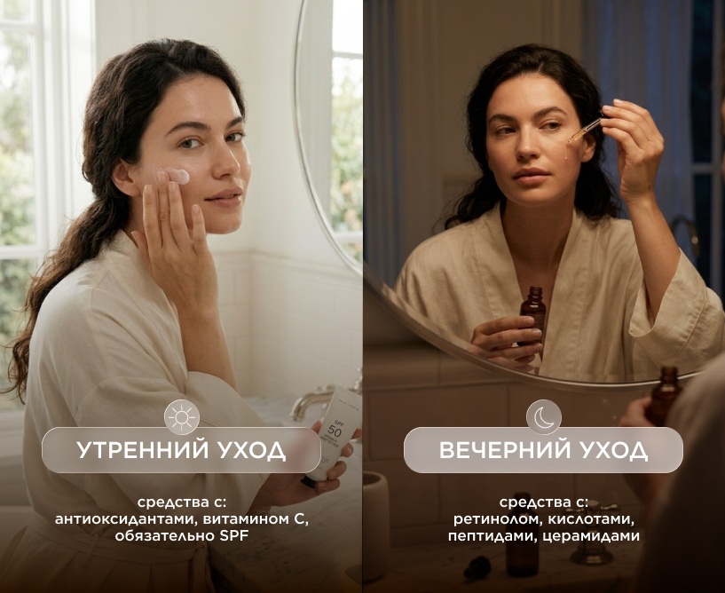 Как сочетать ингредиенты в антивозрастном уходе