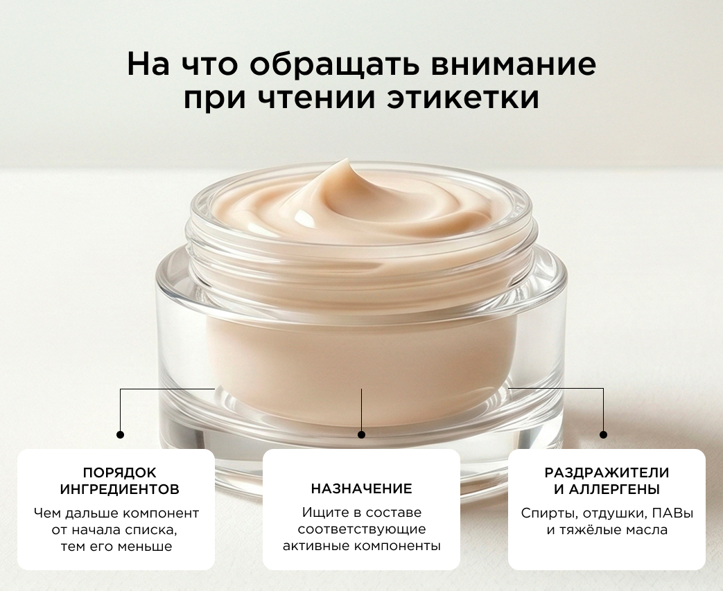 На что обращать внимание при чтении этикетки