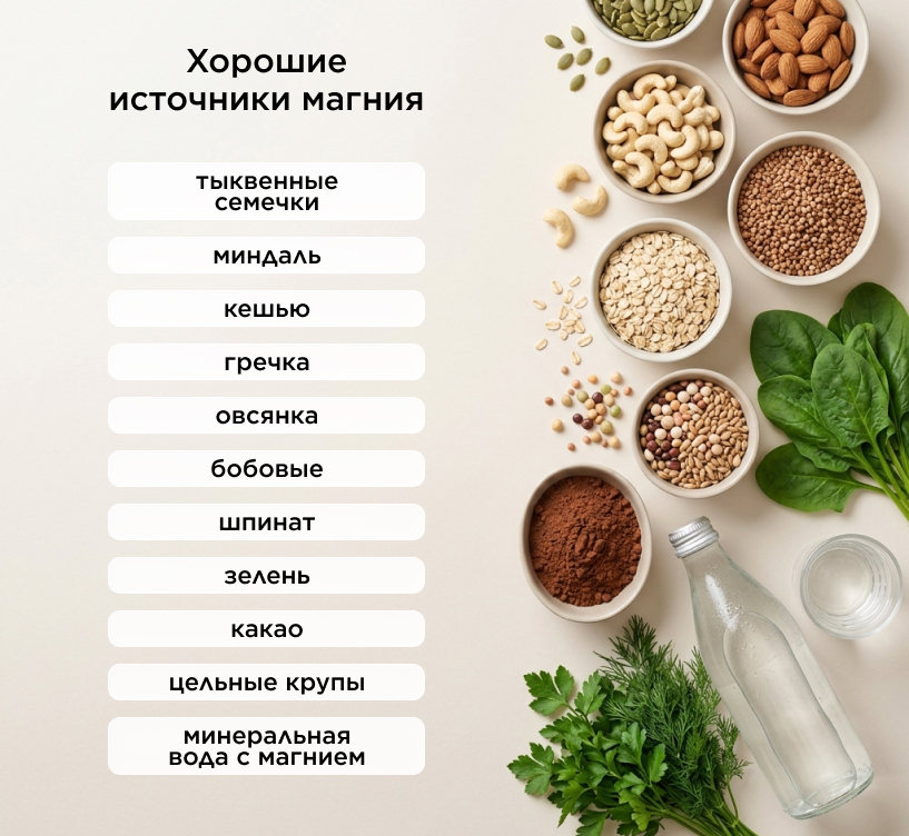 Хорошие источники магния
