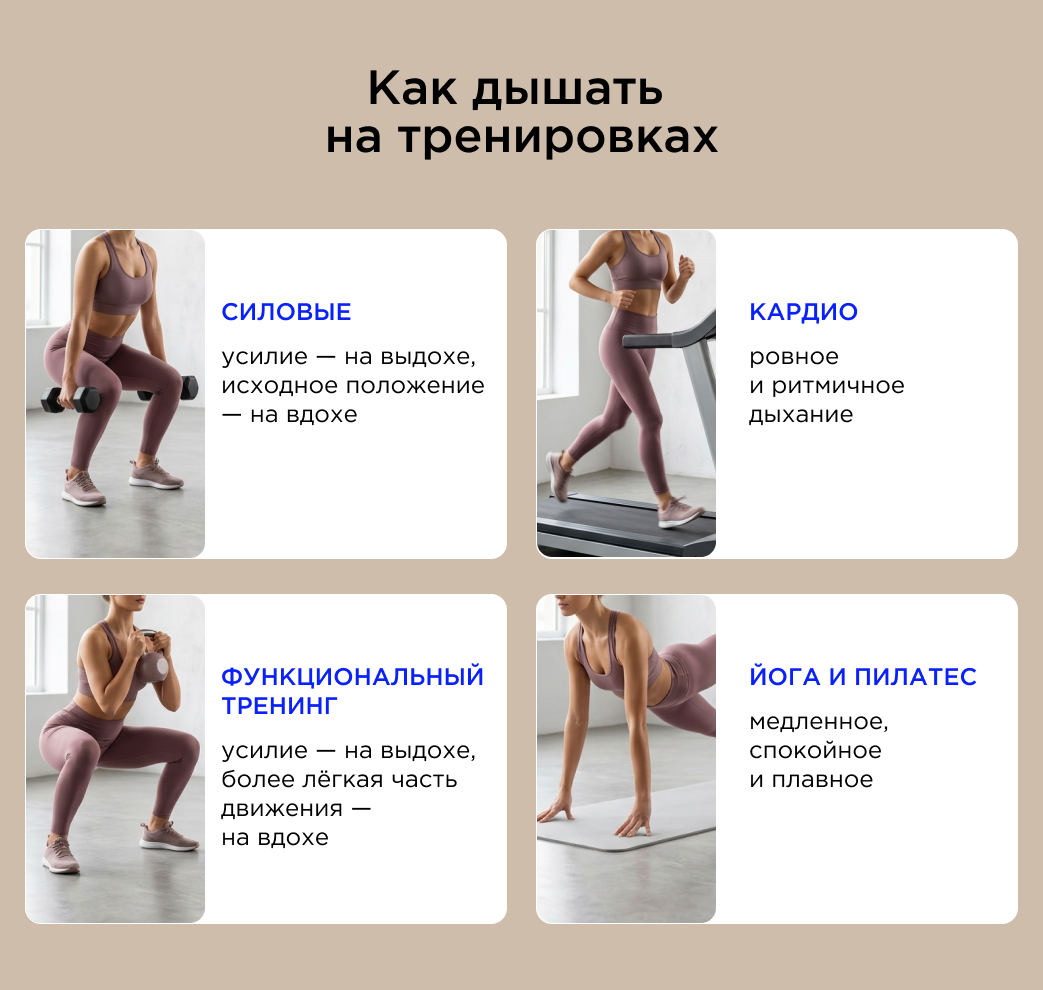 Как дышать на тренировках