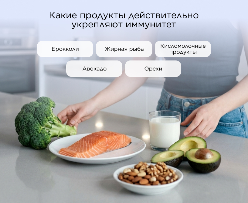Какие продукты действительно укрепляют иммунитет