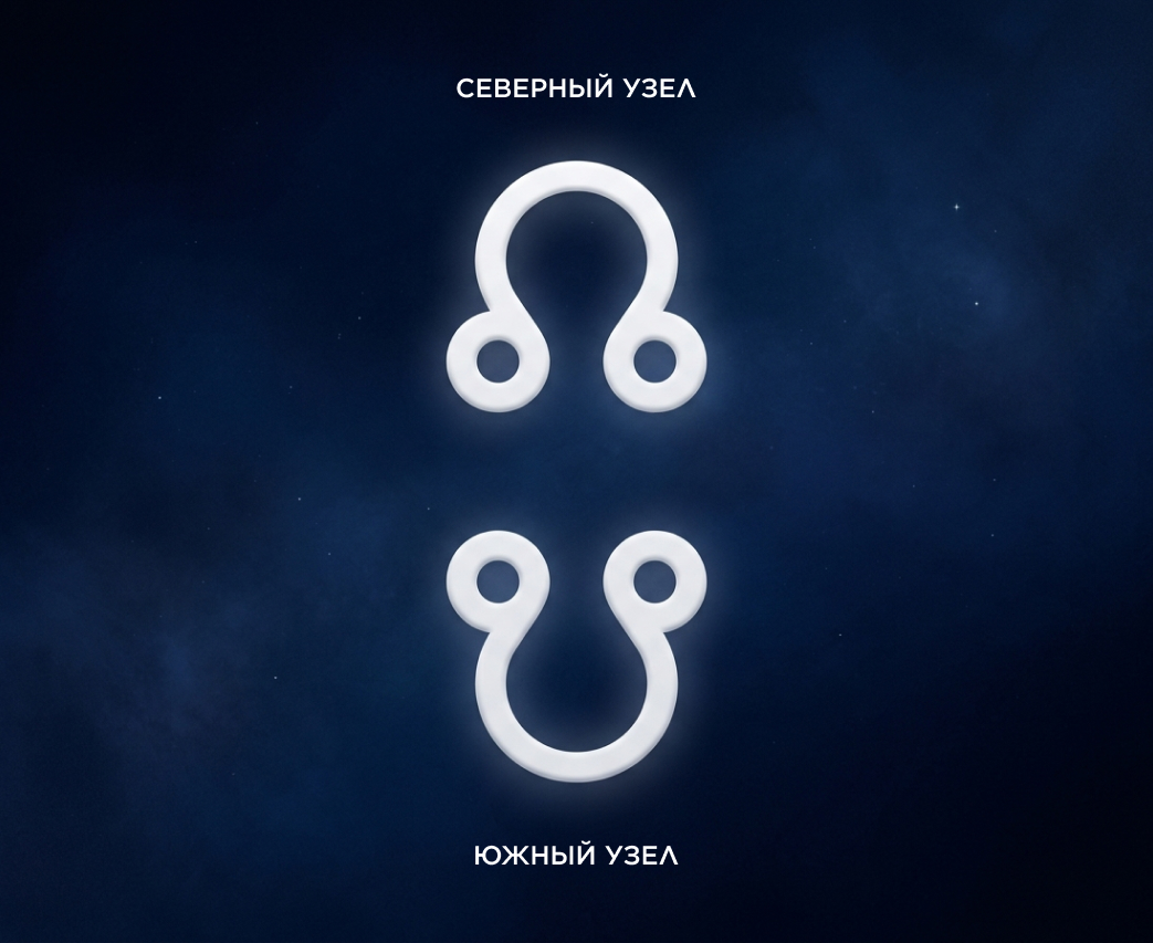 Северный и Южный лунные узлы 