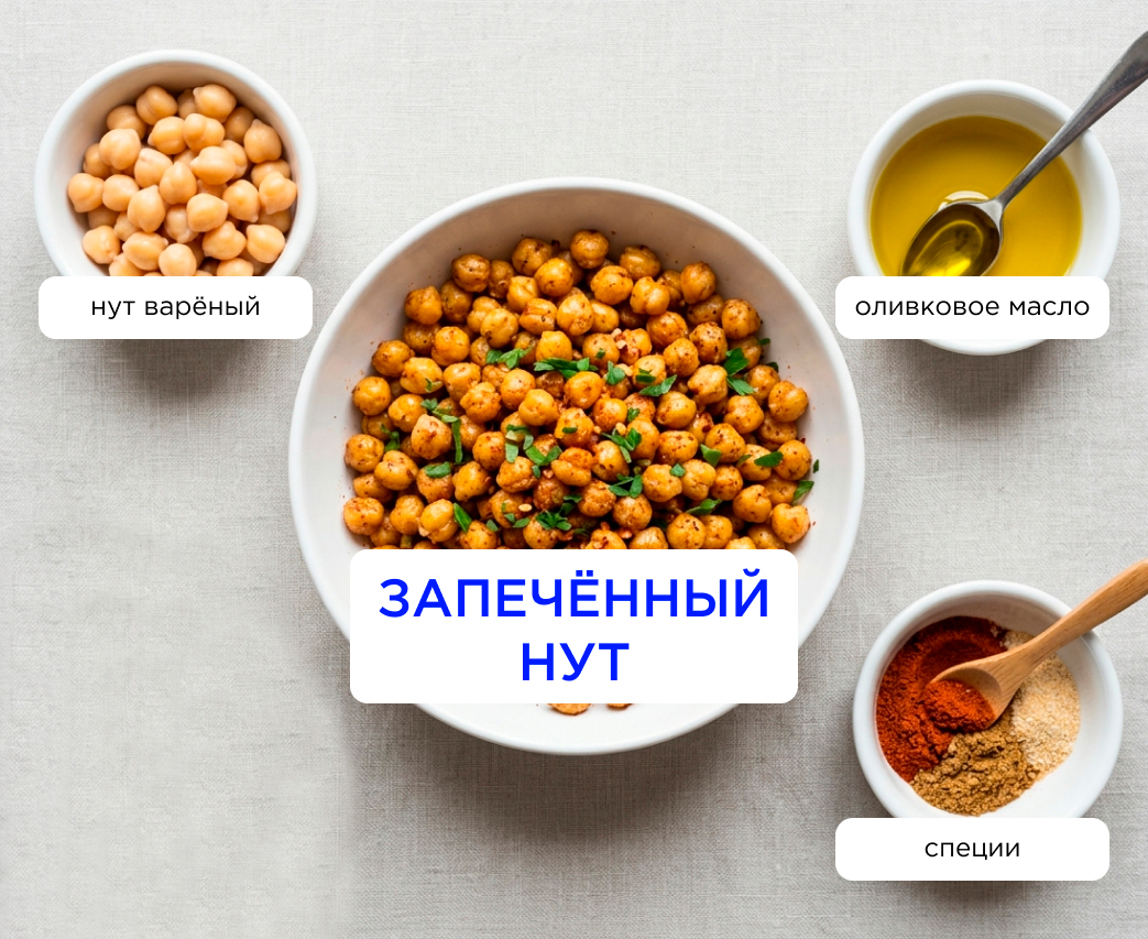 Запеченный нут