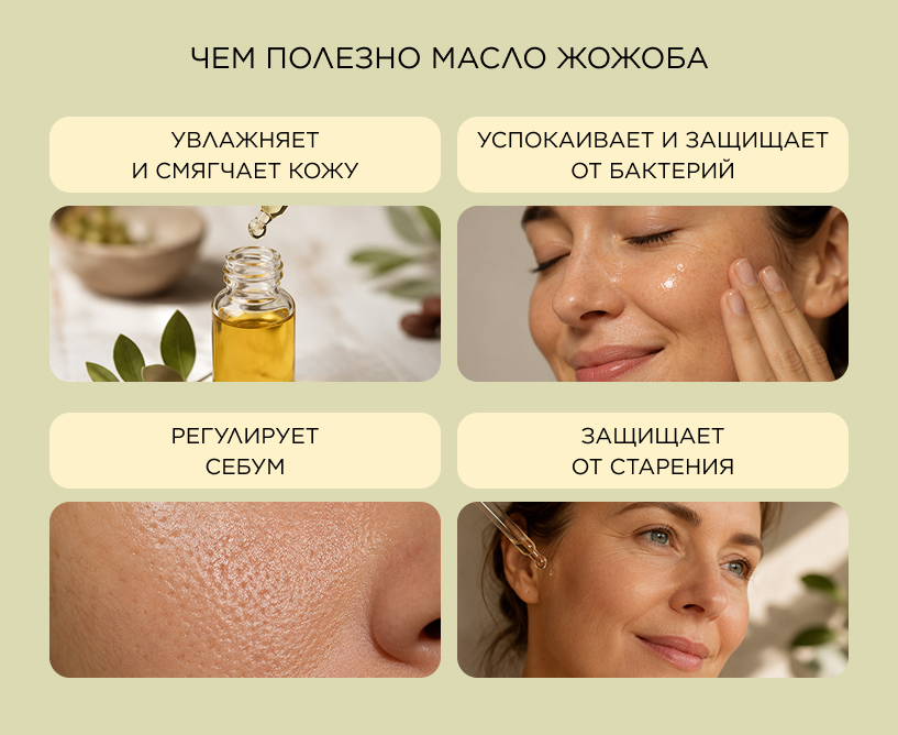 Чем полезно масло жожоба