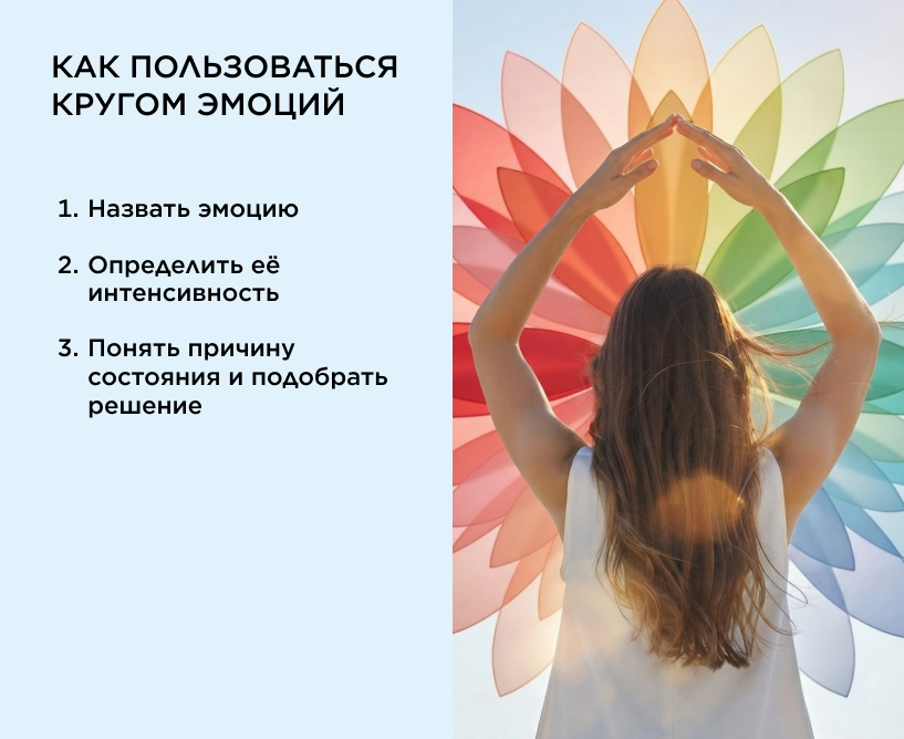 Как пользоваться кругом эмоций
