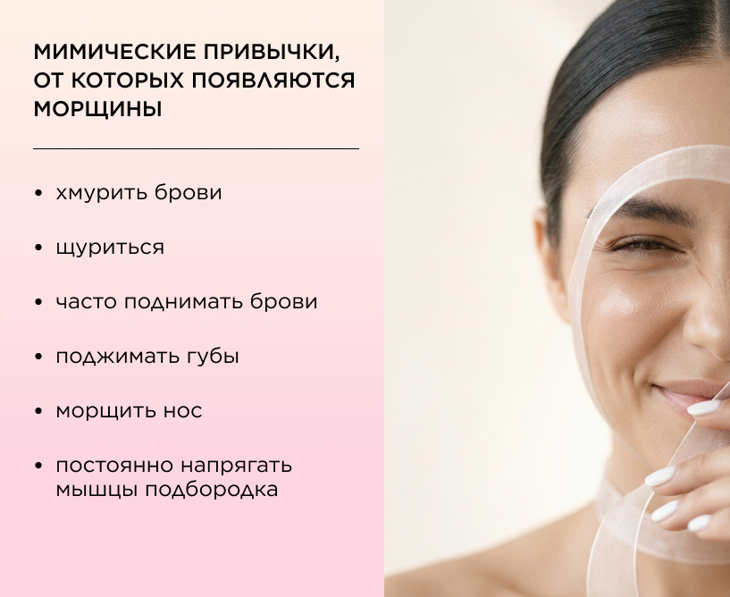 Мимические привычки, от которых появляются морщины