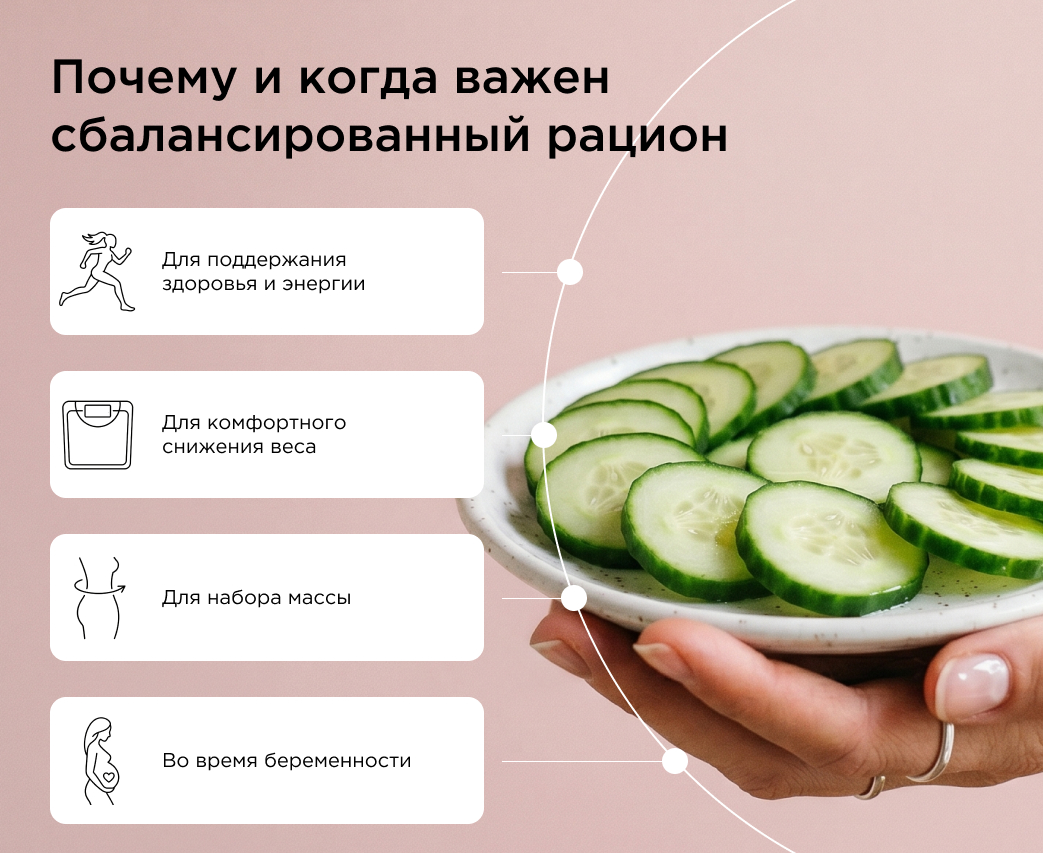 Почему и когда важен сбалансированный рацион