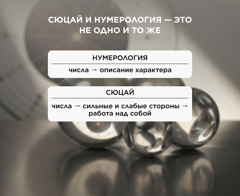 Сюцай и нумерология — это не одно и то же