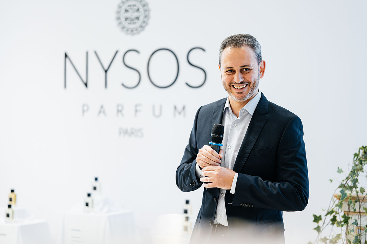 Николас Юалален, со-основатель бренда NYSOS