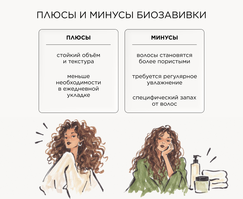 Плюсы и минусы биозавивки