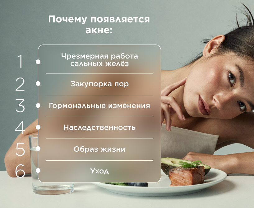 Почему появляется акне