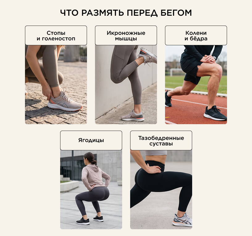 Что размять перед бегом