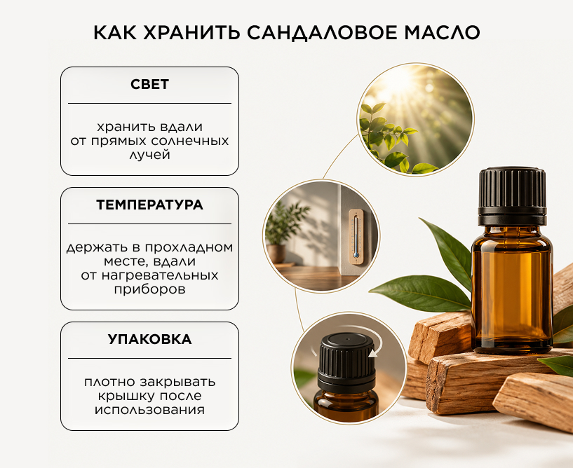 Как использовать сандаловое масло в домашних условиях — дозировки и правила