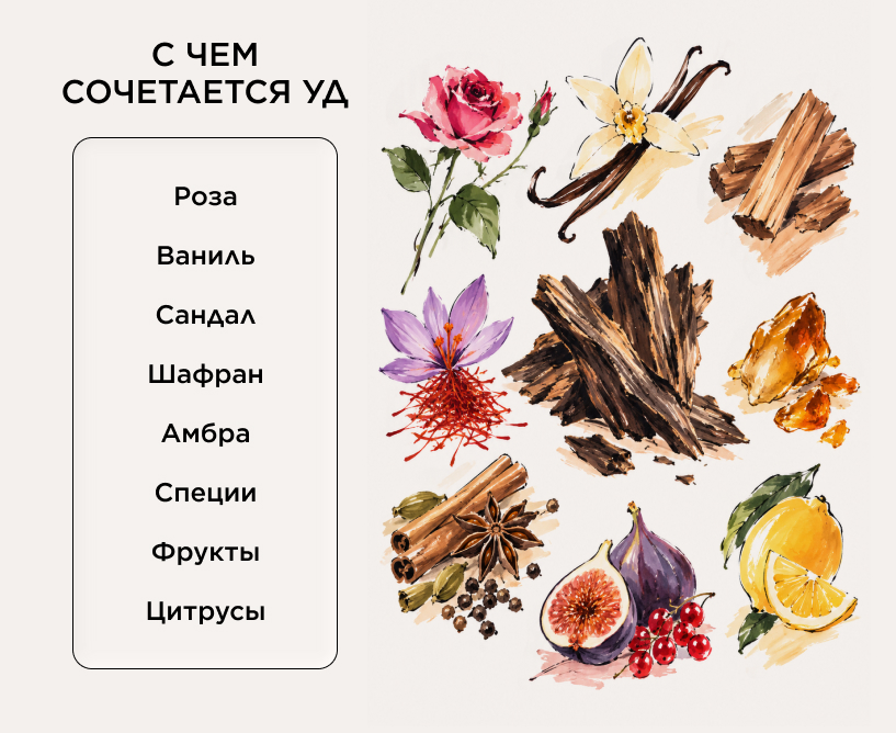 С чем сочетается уд